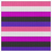 Genderfluid-Strichflagge Stoff (Nahaufnahme)
