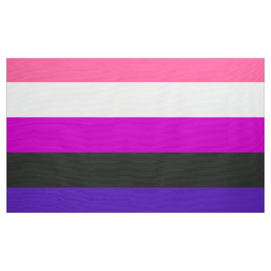 Genderfluid-Strichflagge Stoff (Yard (91,4 cm))