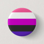 Genderflüssigkeit Button (Vorderseite)