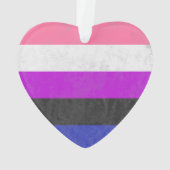 Genderflüssigkeit Ornament (Rückseite)