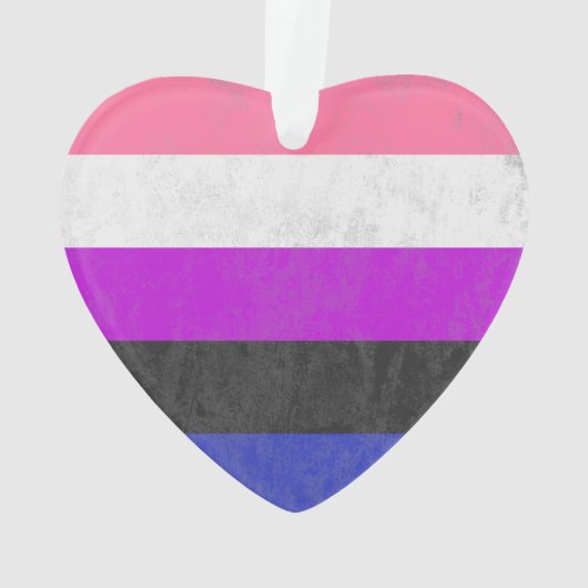 Genderflüssigkeit Ornament (Rückseite)