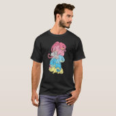 Genderflux Flag Gender Pride Lgbtq Chameleon T-Shirt (Vorne ganz)