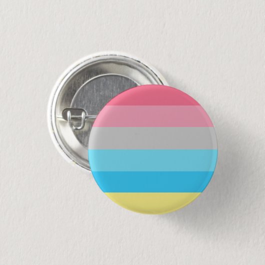 Genderflux Pride Flag Abzeichen Button (Vorne & Hinten)