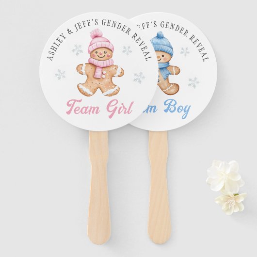 Genderfragen Fächer (Vorne und Hinten)