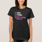 Genderless Pride Non Binary - Neutral Gender Fluid T-Shirt (Vorderseite)