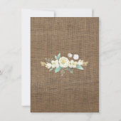 Genderless Taufe danke Ihnen Karte, Boy Girl Twins (Rückseite)