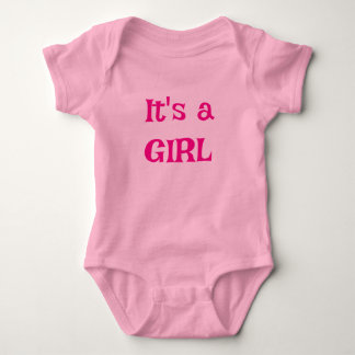 Genderoffenbarung Es ist ein MIRL Baby Strampler