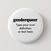 GENDERQUEER BUTTON (Vorderseite)