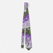 Genderqueer Dragon Damask - Genderqueer Pride Flag Krawatte (Rückseite)