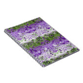 Genderqueer Dragon Damask - Genderqueer Pride Flag Notizblock (Rechte Seite)