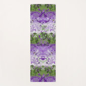 Genderqueer Dragon Damask - Genderqueer Pride Flag Yogamatte (Vorderseite)