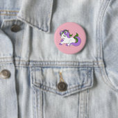 Genderqueer Einhorn Button (Beispiel)