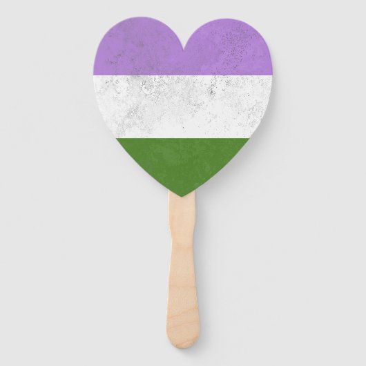 Genderqueer Fächer (Vorderseite)