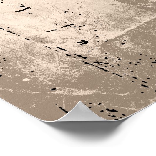 GENDERQUEER FLAG DRIPPING POSTER (Ecke)