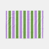 Genderqueer Flag Fleece Blanket (Vorderseite (Horizontal))