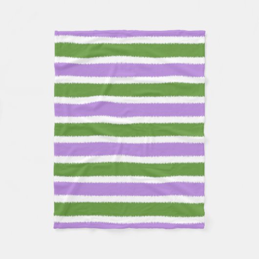 Genderqueer Flag Fleece Blanket (Vorderseite)