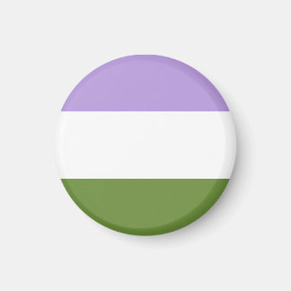 Genderqueer Flag Magnet