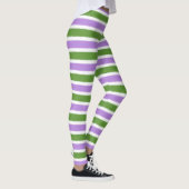 Genderqueer Flag Narrow Stripe Leggings (Rechts)