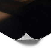 Genderqueer Mann an der Bar Poster (Ecke)