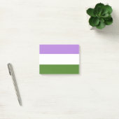 Genderqueer Post-it Klebezettel (Büro)