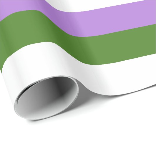 GENDERQUEER PRIDE 2014 PRIDE.png Geschenkpapier (Rolleneckpunkt)