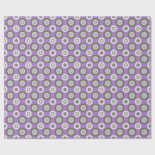 Genderqueer pride colors / purple flower geschenkpapier (Flach)