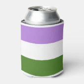 Genderqueer Pride Dosenkühler (Kanne Vorderseite)