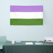 Genderqueer Pride Flag Banner (Messeveranstaltung)