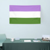 Genderqueer Pride Flag Banner (Messeveranstaltung)