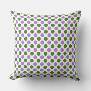 Genderqueer Pride Flag Colors Punkte Kissen