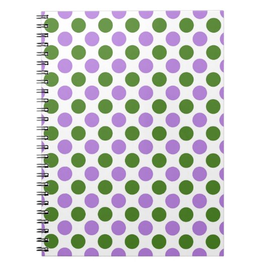 Genderqueer Pride Flag Colors Punkte Notizblock (Vorderseite)