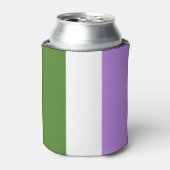 Genderqueer Pride Flag Dosenkühler (Kanne Vorderseite)