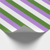 Genderqueer Pride Flag Geschenkpapier (Ecke)