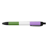 Genderqueer Pride Flag Kugelschreiber (Unterseite)