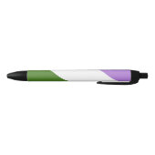 Genderqueer Pride Flag Kugelschreiber (Unterseite)