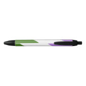 Genderqueer Pride Flag Kugelschreiber (Rückseite)