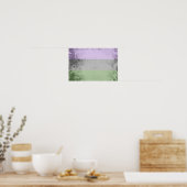 Genderqueer Pride Flag Poster (Küche)