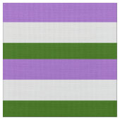 Genderqueer Pride Flag Stoff (Nahaufnahme)