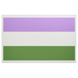 Genderqueer Pride Flag Stoff