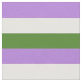 Genderqueer Pride Flag Stoff (Nahaufnahme)