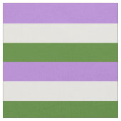 Genderqueer Pride Flag Stoff (Nahaufnahme)