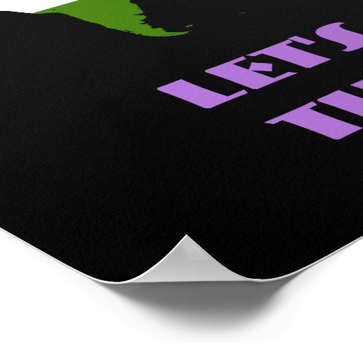 Genderqueer Pride Flag Stolz Weltkarte Poster (Ecke)