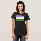 Genderqueer Pride Flag T-Shirt (Vorne ganz)