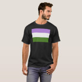 Genderqueer Pride Flag T-Shirt (Vorne ganz)