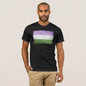 Genderqueer Pride Flag T-Shirt (Vorne ganz)