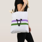 Genderqueer Pride Flag Tasche (Von Nahem)