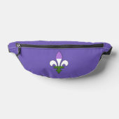 Genderqueer pride fleur-de-lis bauchtasche (Ablage )