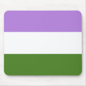 Genderqueer Pride Mousepad (Vorne)