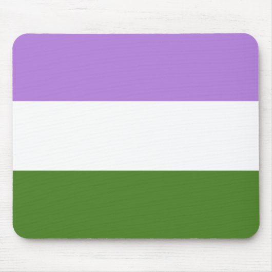 Genderqueer Pride Mousepad (Vorne)