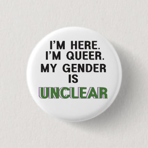 Genderqueer Pride - Schaltfläche Button